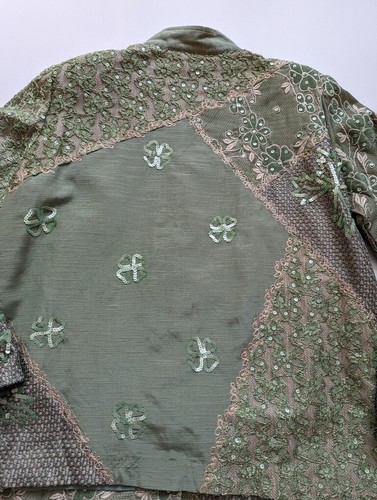 Indigo Moon Green Jacket Size M - Picture 10 of 14