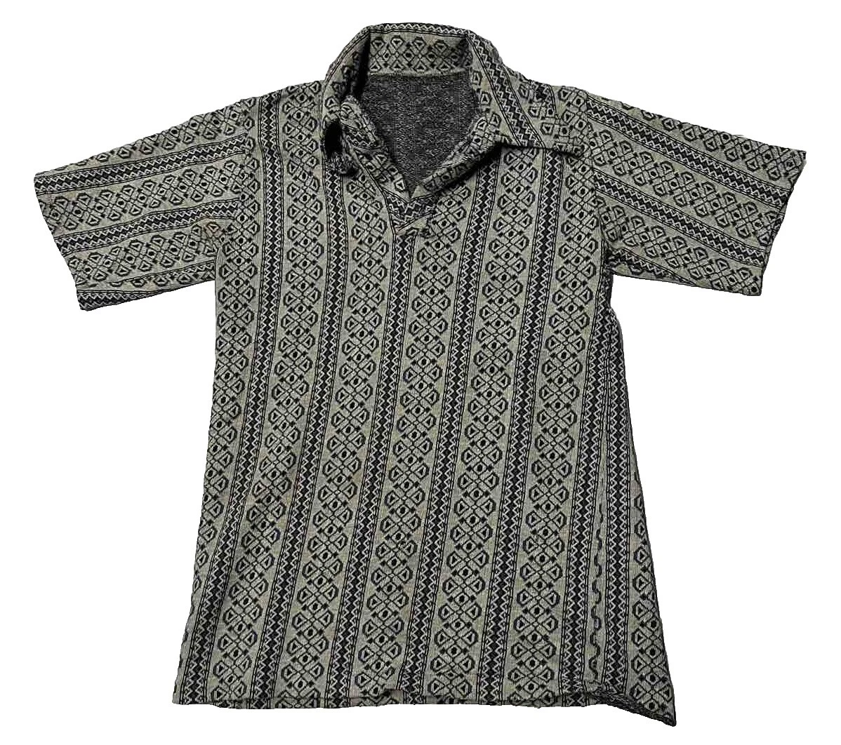 Short Sleeve Original 1940s Vintage Casual Shirts for Men