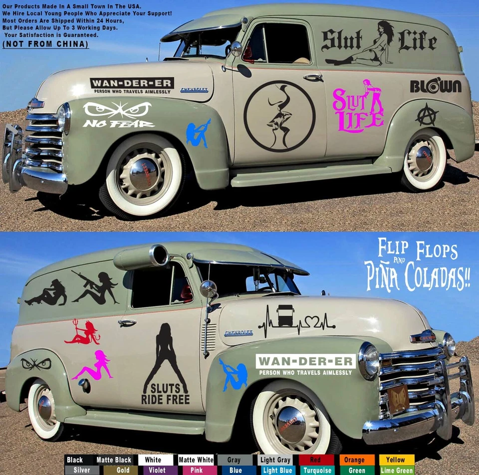 Sexy Niñas Niñas Besándose Círculo Redondo Mujeres JDM Boost Lesbiana Calcomanía Adhesiva Foto 4 de 4