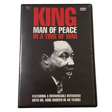 King Man of Peace in a Time of War DVD