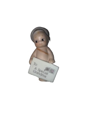 1993 Enesco Jesco Kewpie Luck of the Irish A Special Grandma Figurine