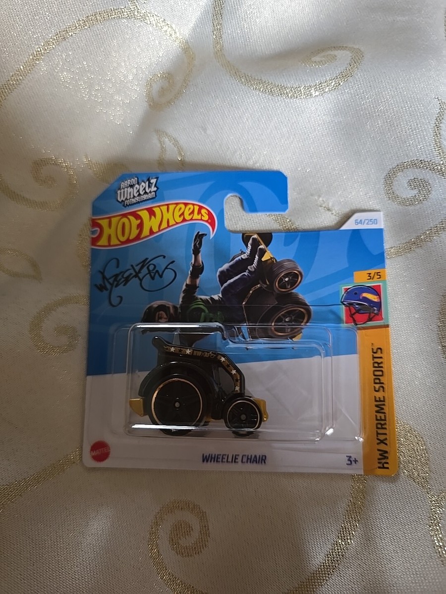 Hot Wheels Aaron WHEELZ Fotheringham Wheelie Chair HW Xtreme