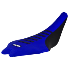2009 - 2020 Yamaha YFZ 450R Seat Cover BLACK / BLUE / BLACK RIBBED QUAD #201
