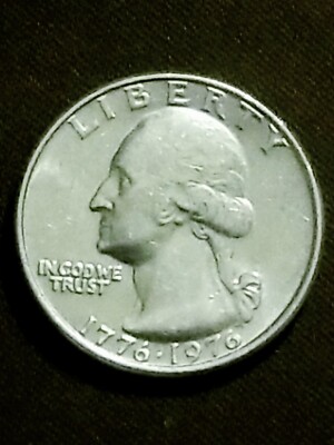1776-1976 Bicentennial Quarter NO MINT MARK Shiny Great Definition