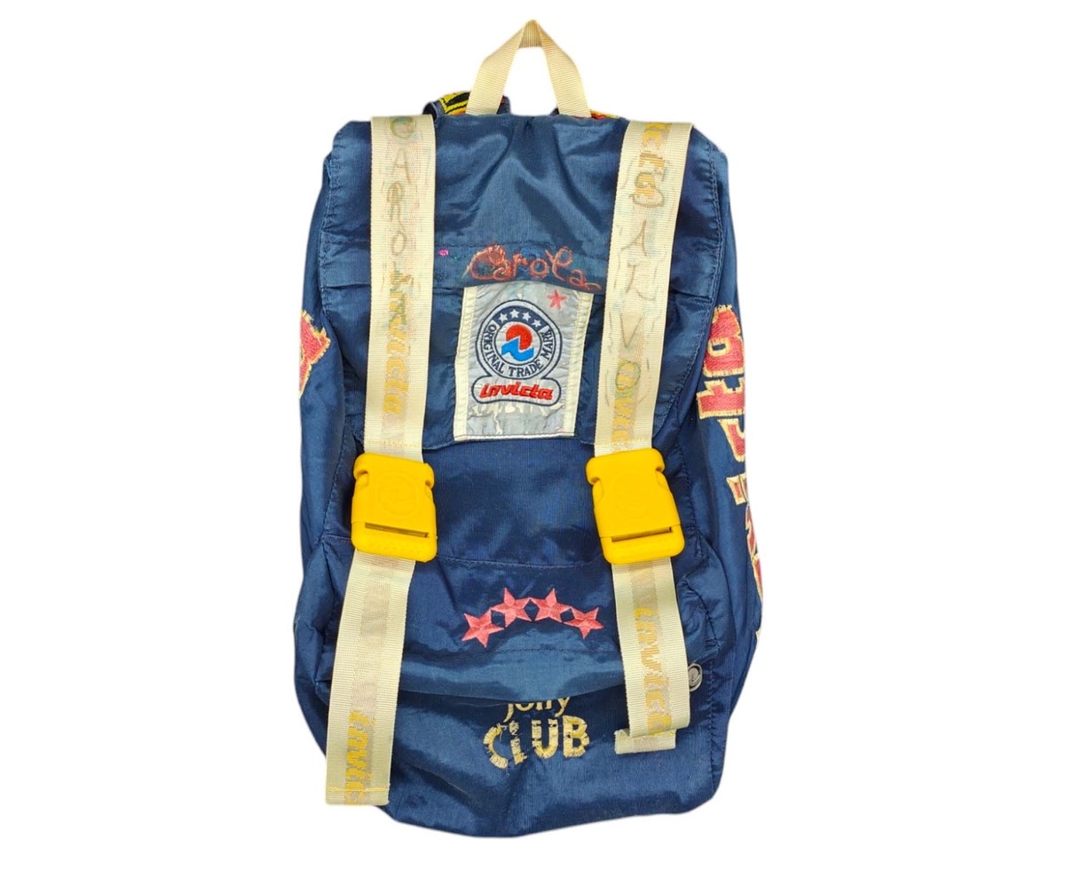 ZAINO INVICTA jolly club '90 VINTAGE BACKPACK BAG RUCKSACK