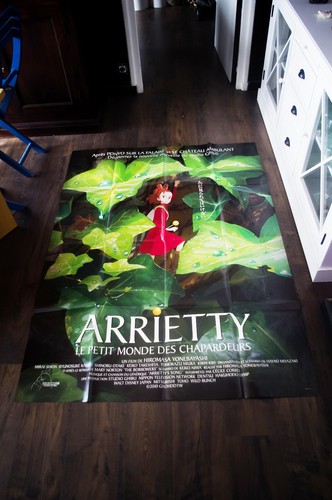 ARRIETTY (1994) - Ghibli Studio - Original French Movie Poster – Large Fold