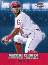 2022 Greenville Drive Antoni Flores Boston Red Sox