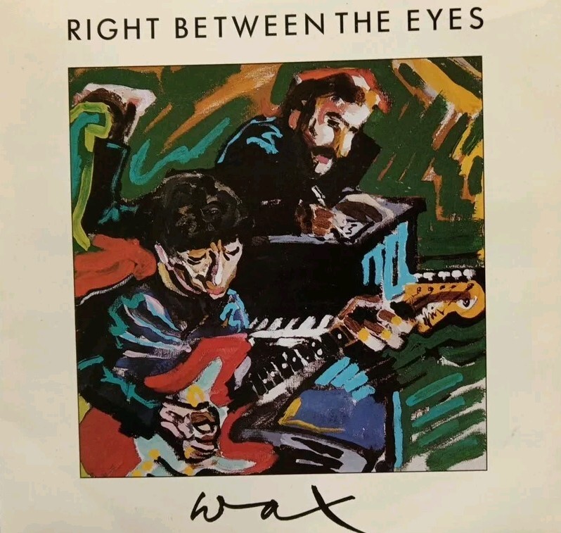 Wax-Right Between The Eyes/Only A Visitor Vinyl 7"" Single.1986 RCA PB40509.