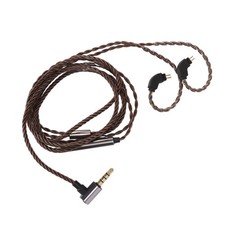 Earphone Cable Replacement Headphone Cable With Mic For 2 Pin 0.78mm WT