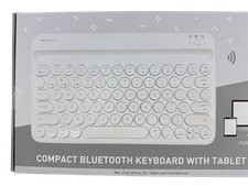 MaCally NEW Universal Bluetooth Wireless Compact Keyboard PC Mac iPhone iPad 