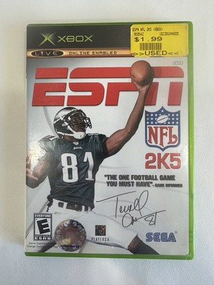 ESPN NFL 2K5 (Microsoft Xbox, 2004) CIB Complete In Box