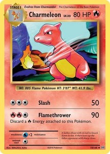 Charmeleon 10/108 XY - Evolutions Uncommon