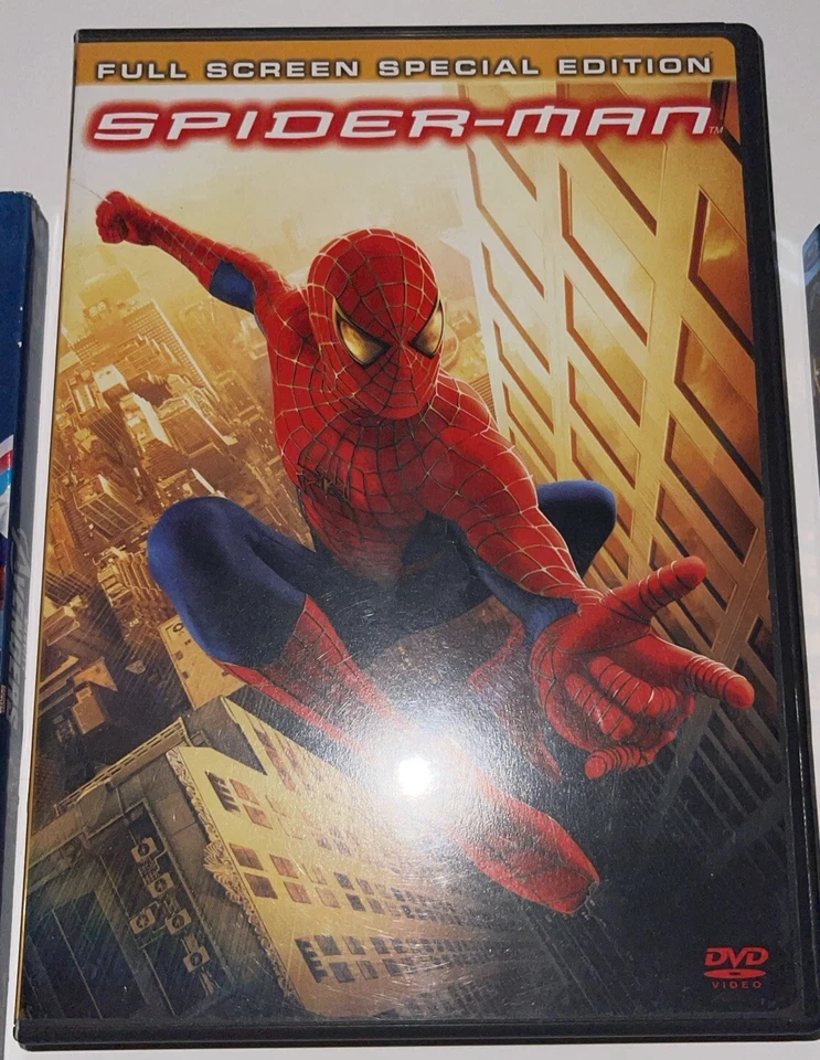 Marvel Movie Lot Iron Man Blu-ray Avengers Blu-ray DVD Spider-Man Set 3 Films - Image 2 of 4