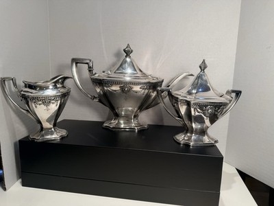 ADAM ELECTRO PLATE 18% BASE NICKEL SILVER PAT. 1914 (Tea Pot