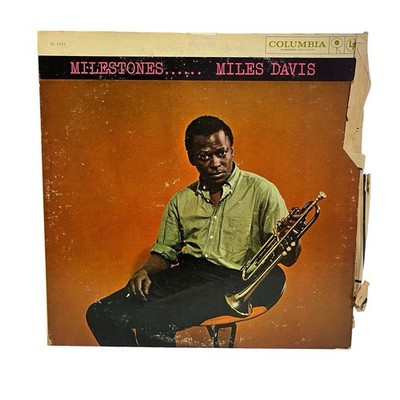 Miles Davis - Milestones LP - Columbia - CL 1193 6-Eye Mono Original Sleeve