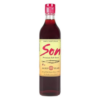 Nuoc Mam Nam Pla Fish Sauce Fischsosse Son Premium Fisch Sauce 100%Natural 520ml