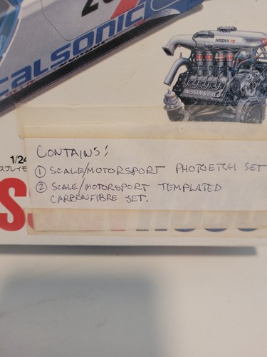 Kit Calsonic Tamiya 1/24 Nissan R89C con Fotograbado y Fibra de Carbono Extras #24093 - Imagen 2 de 6