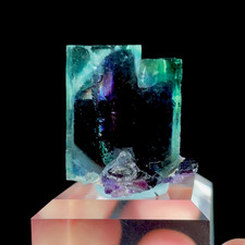 20g Natural Green Phantom Fluorite Mineral Specimen/Yindu,Inner Mongolia