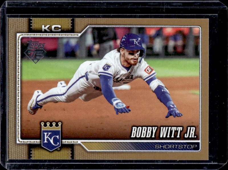 2026 Topps Bobby Witt Jr. Gold #/2026 Royals