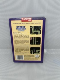 Street Fighter 2010: The Final Fight Nintendo NES CIB Complete Box Manual Insert