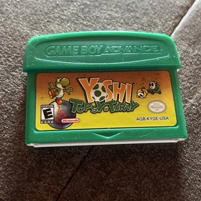 Yoshi: Topsy Turvy (Nintendo Game Boy Advance GBA)  Tested