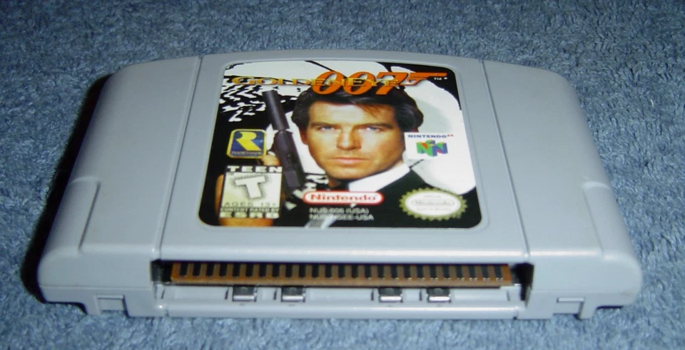 * GOLDEN EYE 007 * - N64 NINTENDO 64 GAME - USA / NTSC VERSION - JAMES BOND - Image 4 of 4