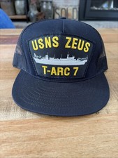 USNS ZEUS T-ARC 7  Snapback North Star Adjustable Cap