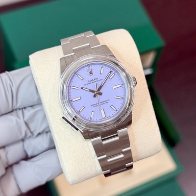 Rolex Oyster Perpetual 34 mm NEW 2026 FEBRUARY 124200 Lavender | eBay