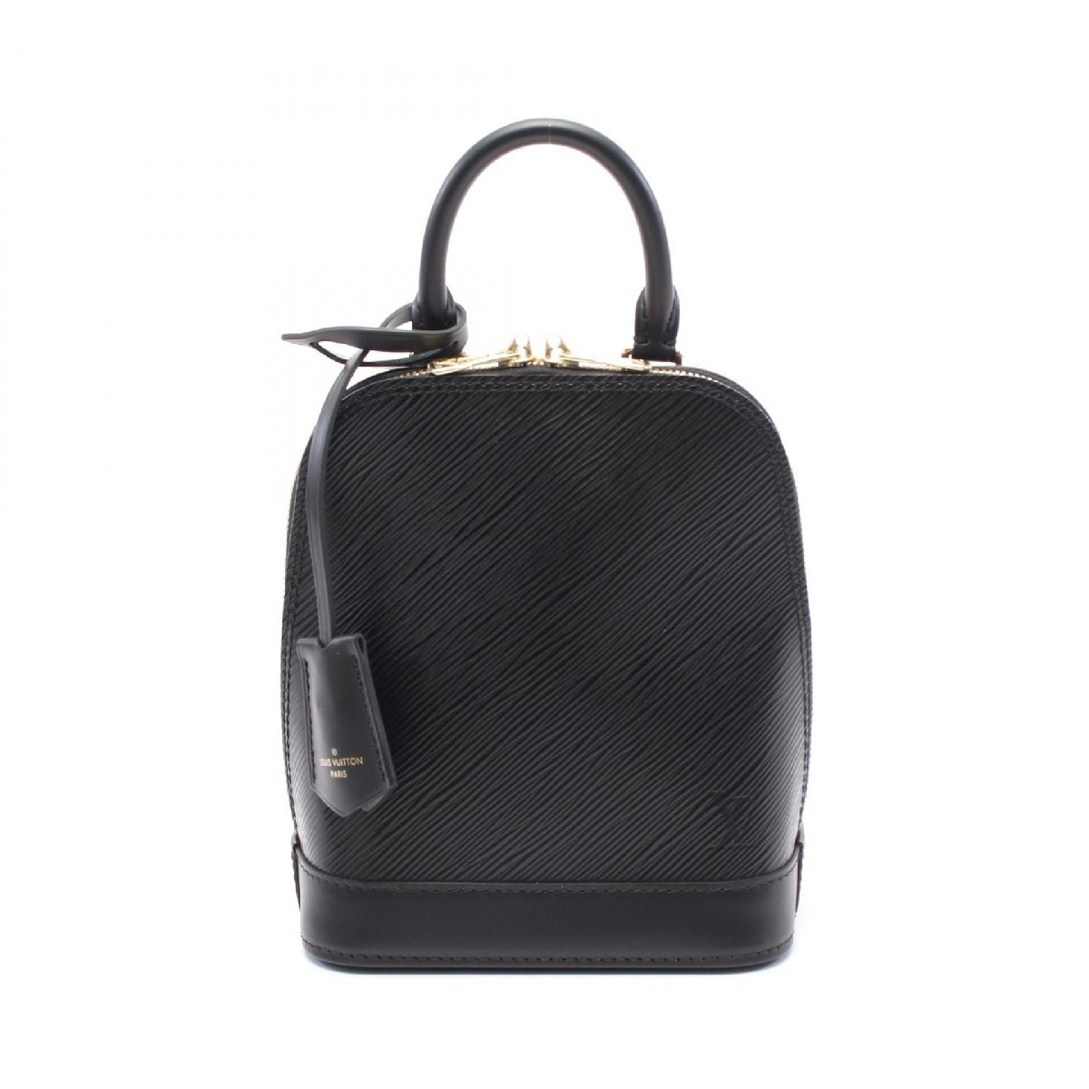 Louis Vuitton Alma Epi Leather Backpack Black 443451
