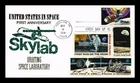 SKYLAB ORBITING SPACE LABORATORY FDC SCOTT 1529 COMBO THERMOGRAPHED US COVER