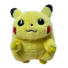 TOMY Pikachu Early Plush Rare Vintage 1990s Slightly Worn and Dirty