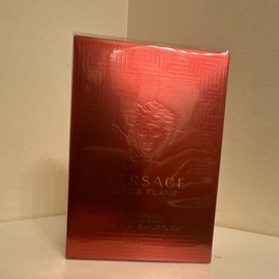 Versace Eros Flame Eau de Parfum Spray, Regular Size 100 ml / 3.4 fl oz