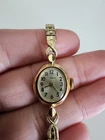 Timex Wind Up Wristwatch Vintage Gold Tone