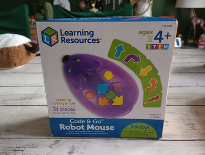 Code Go Roboter Maus Aktivität Codierung Set Vorbau Spielset Lernressourcen LER 2841