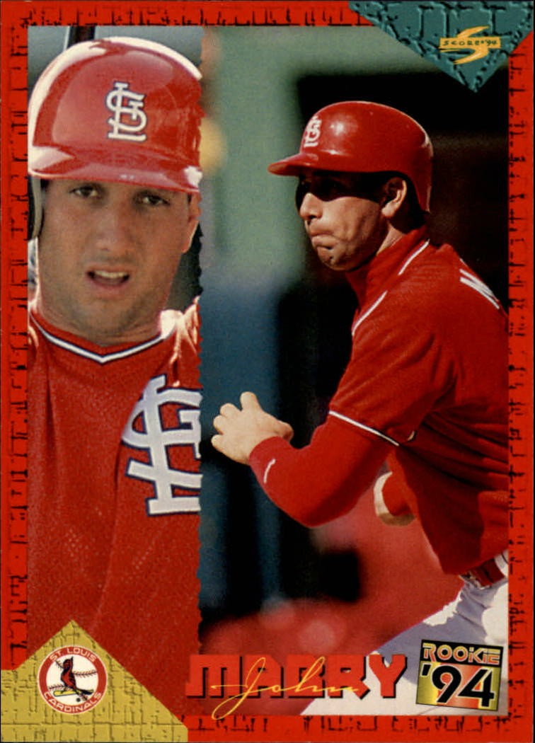 1994 Score Rookie/Traded #RT130 John Mabry RC - BB
