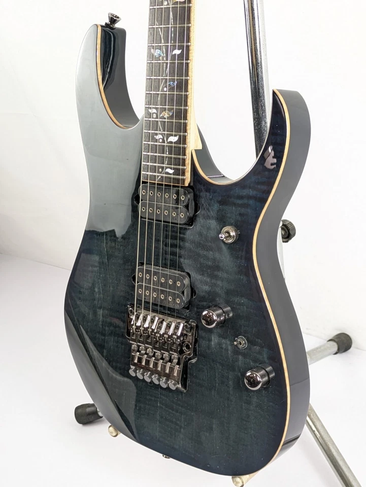 IBANEZ J-CUSTOM RG8520-SDE JAPAN 2018 Sodalite Blue Electric Guitar  (EC1042014) - Image 4 of 4