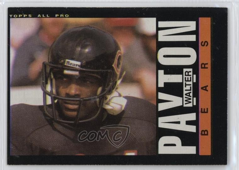 1985 Topps Walter Payton #33 HOF 0yg9