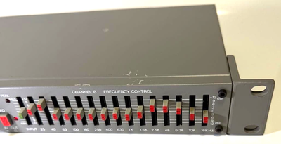 Vestax GE-30 Graphic Equalizer Effect Rack AC100V | eBay