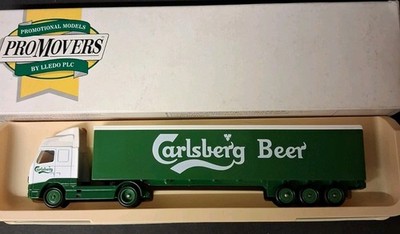 Lledo PLC Pro Movers Druckgussmodell Volvo FH12 Carlsberg Bier 