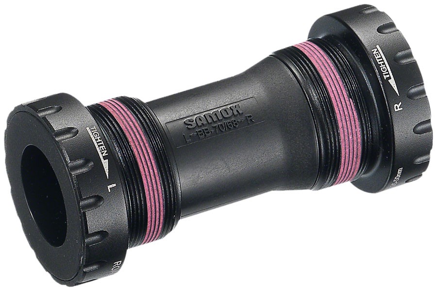 Нижний кронштейн Samox Black English BSA - Легкий алюминиевый герметичный картридж 4890₽