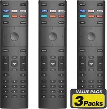 3 Pack Remote Replacement for All VIZIO Smart TV Remote, 3P Vizio 