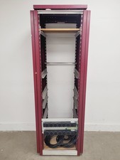 Server Rack Cabinet w/ Fitted Extension Cable 64x54x190 cm (LxWxH)