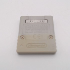 59 Block Memory Card - Card Only - Good Condition - Tested - Gamecube