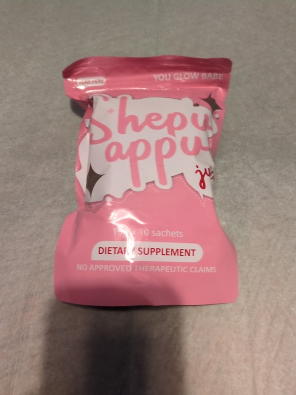You Glow Babe SHAPE UP SHEPU APPU Juice Powder Mix, 10 Sachets x 15g Each