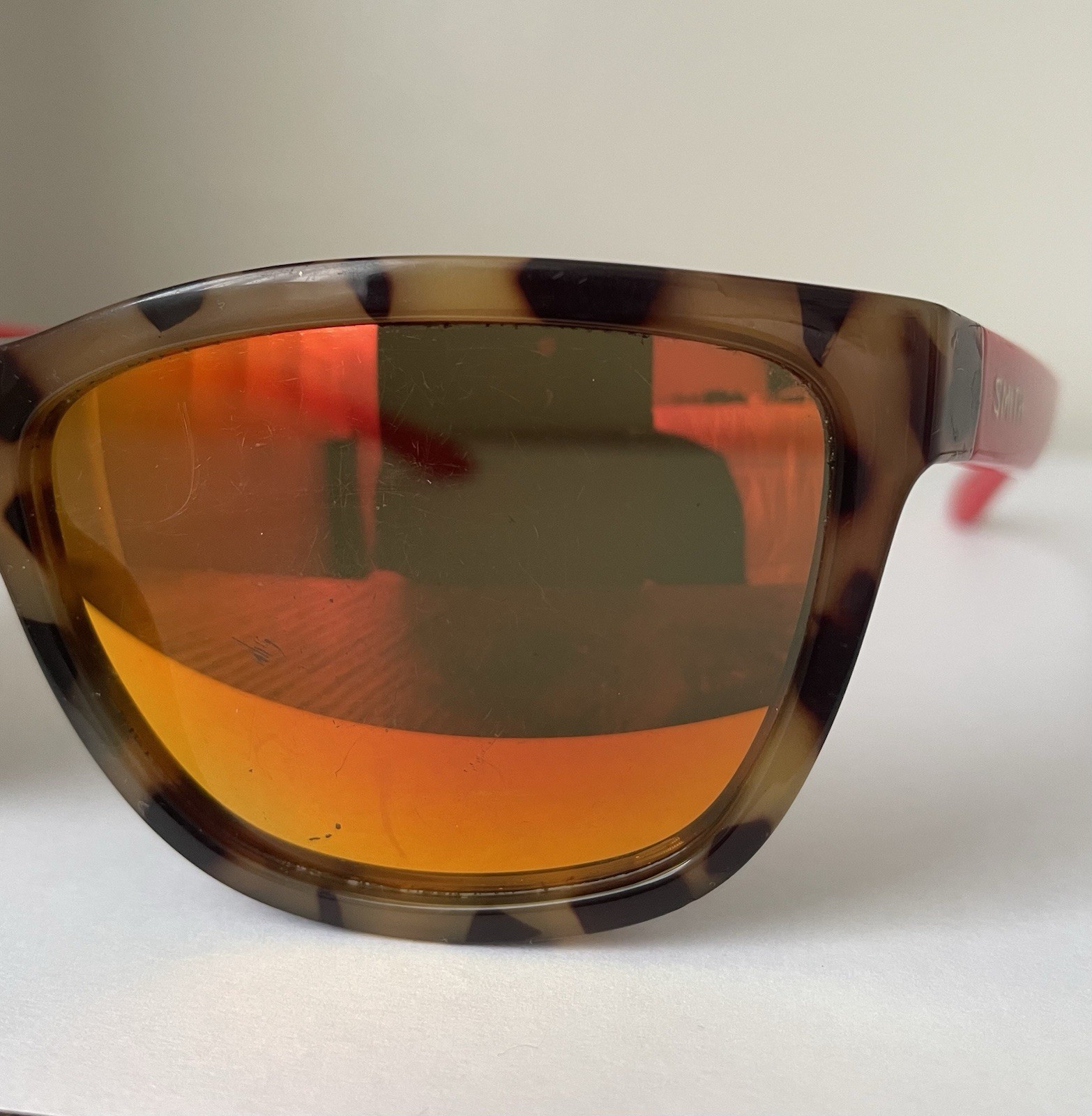 SMITH ECLIPSE HAVANA TORTOISE FRAME SUN FIRE Chro… - image 8