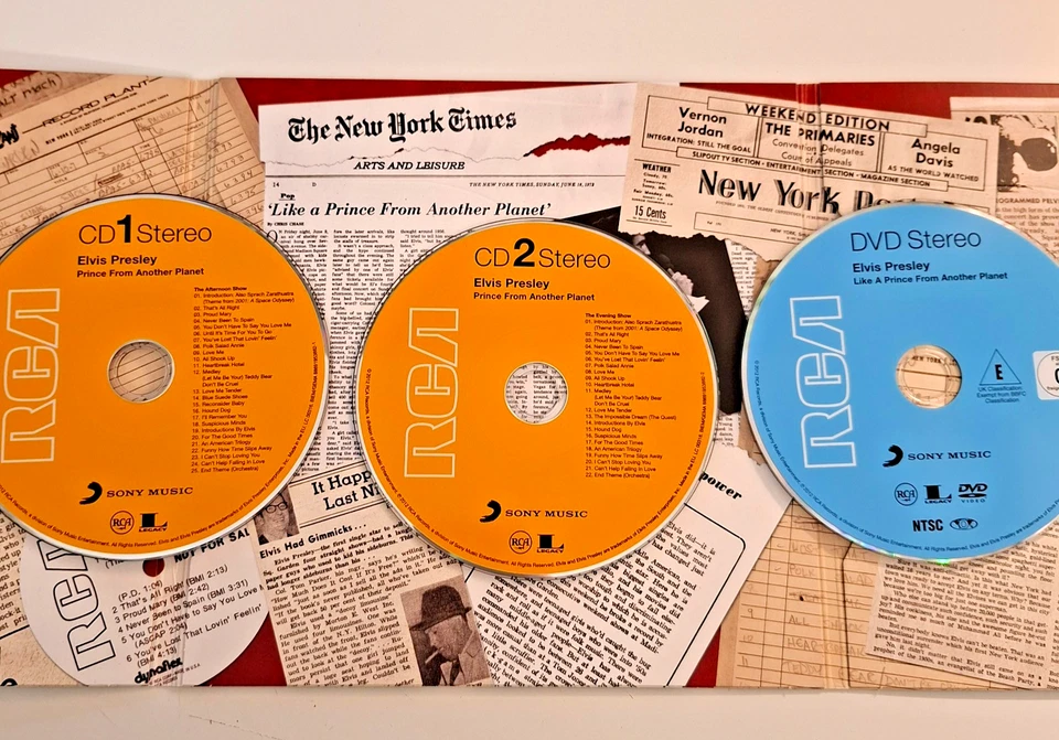 Elvis Presley - Prince From Another Planet / 2 CD + DVD Box Set (Legacy Edition) - Bild 4 von 4