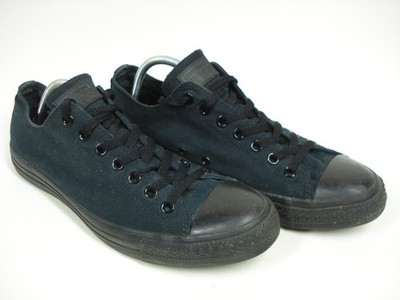 Converse Chuck Taylor All Stars Low Triple Black Sneaker Schuhe Herren UK 10 EU 44