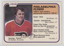 1981-82 O-Pee-Chee Bill Barber #253 HOF 0d7y
