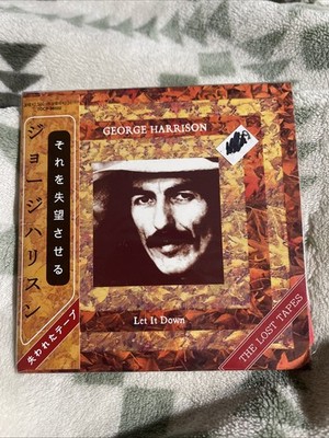 George Harrison Let It Down The Lost Tapes Japan Import CD