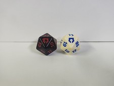 Magic The Gathering D20 Die Spindown Dice Return To Ravnica (Lot Of 2)